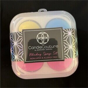 CandieCouture Macbeth Collection 4pc Blending Sponges Disc Standard Latex-Free